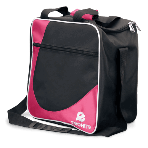 Premium Ebonite Single Tote Bowling Bag for Women - Lightweight & Durable Pink Bowling Accessory - Perfect for League Play, Practice & Tournament Travel