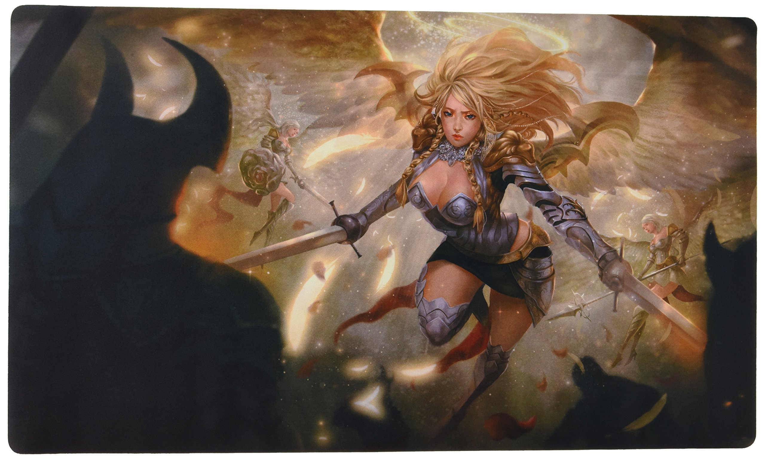 Warbreaker's Light Game Mat - Premium Non-Slip Gaming Surface for MTG, Yu-Gi-Oh & Board Games - Perfect for Tournaments, Home Play & Tabletop RPGs