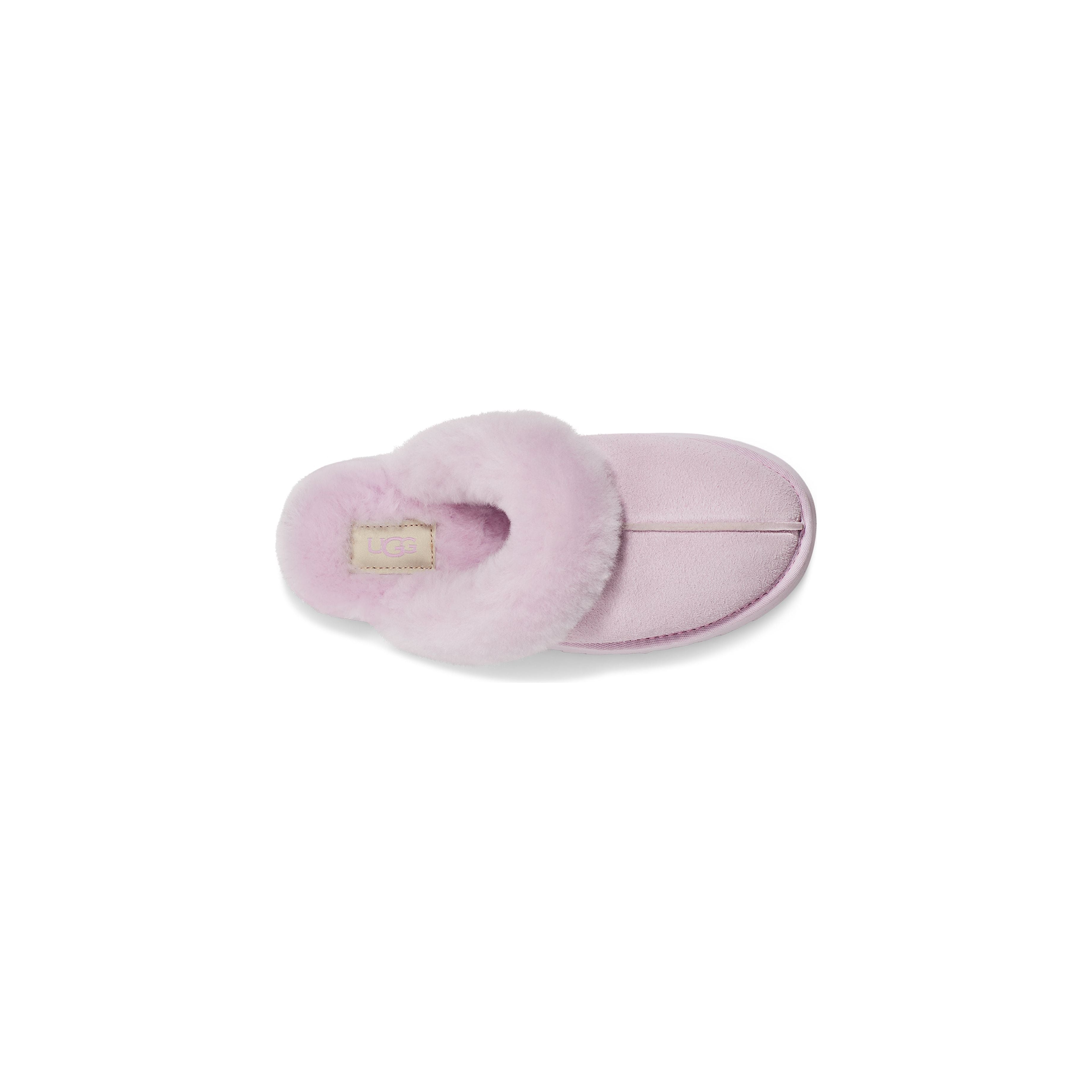 UGG Women's Disquette Platform Slippers in Lavender Fog - Cozy House Shoes for Winter Indoor & Outdoor Wear