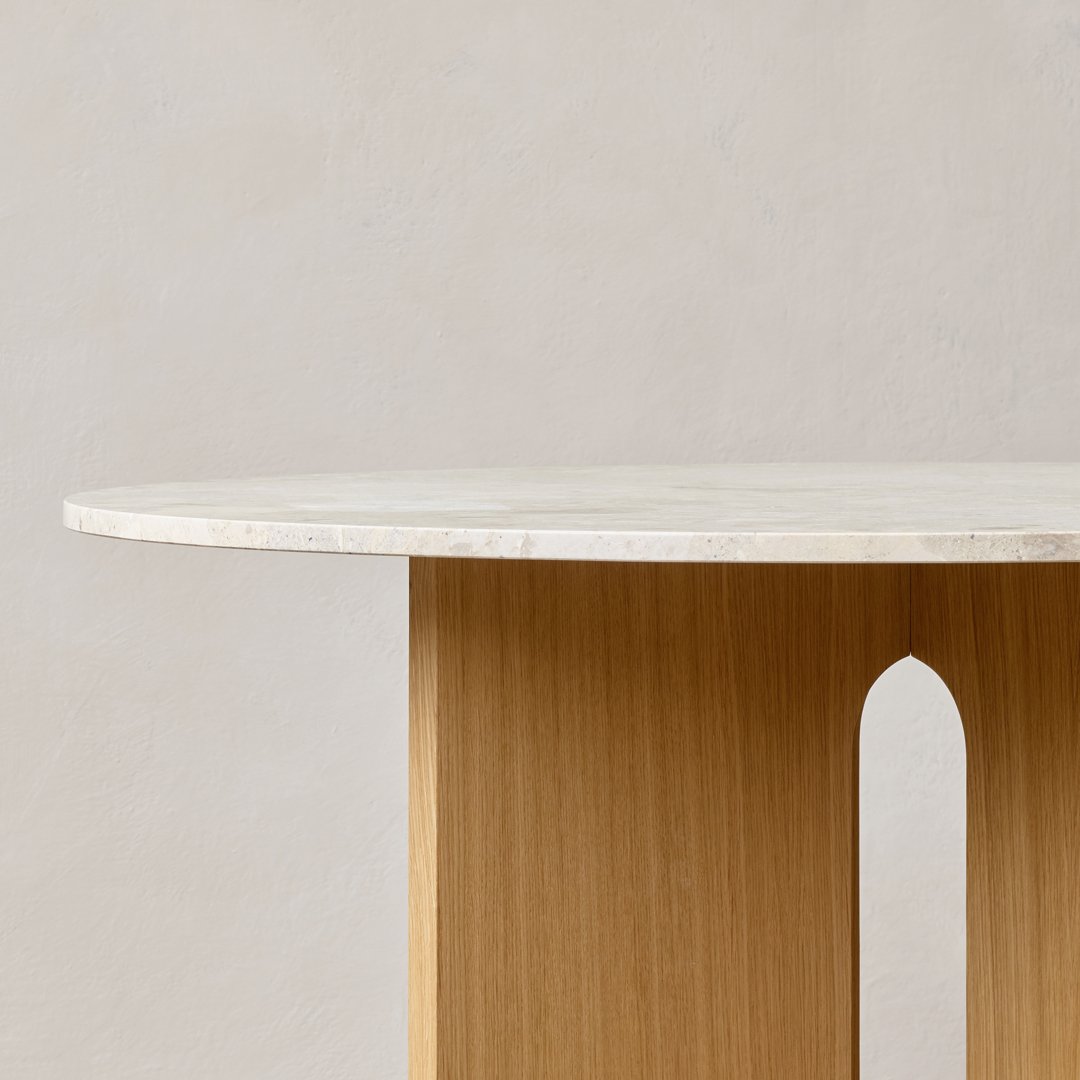 Stylish Androgyne Dining Table - Modern & Versatile for Kitchen, Dining Room, or Office | Perfect for Small Spaces & Entertaining Guests