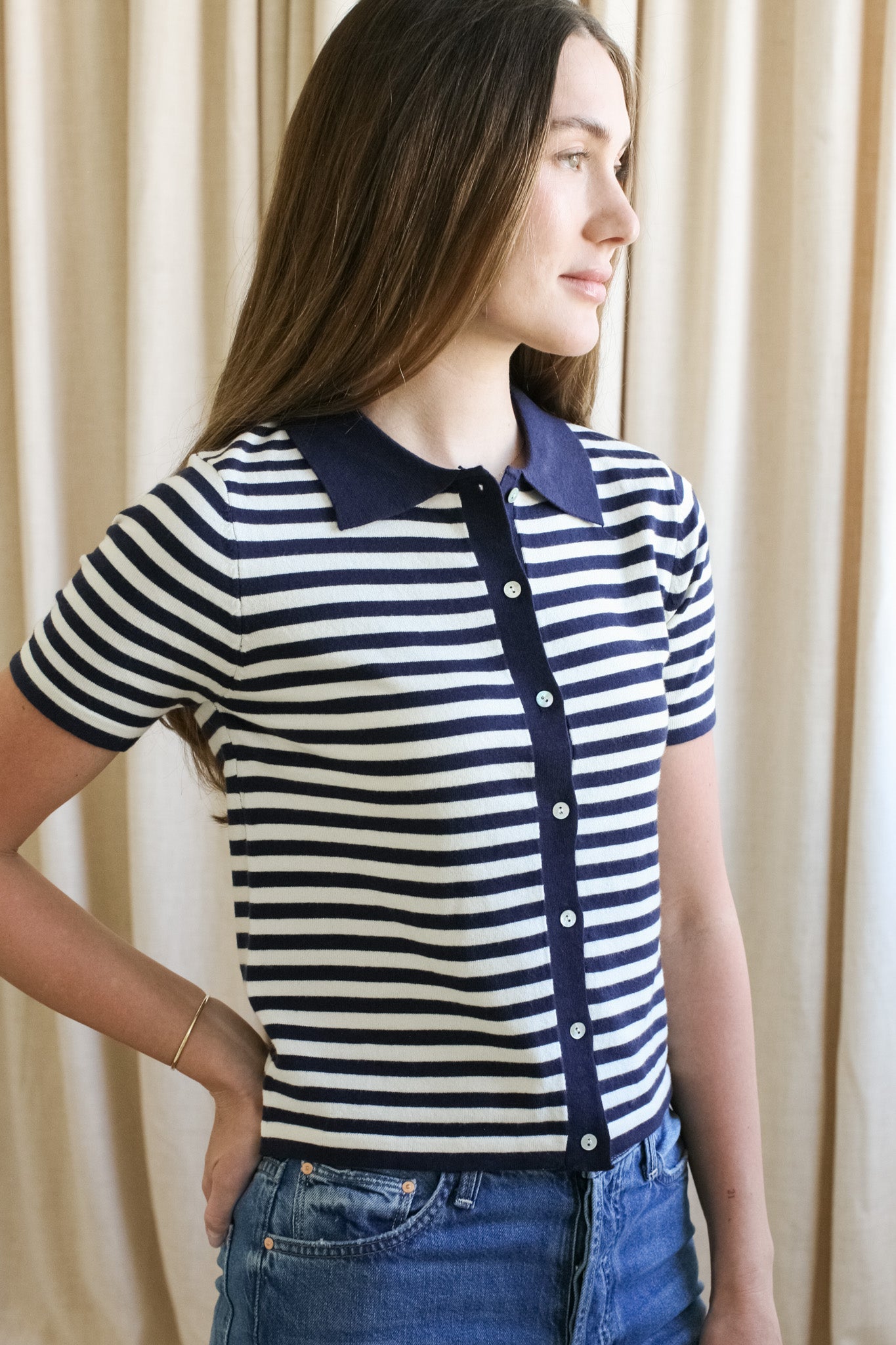 William Stripe Polo Shirt for Men - Classic Cotton Casual Wear for Business & Weekend Outfits | Perfect for Office, Dates & Summer Events