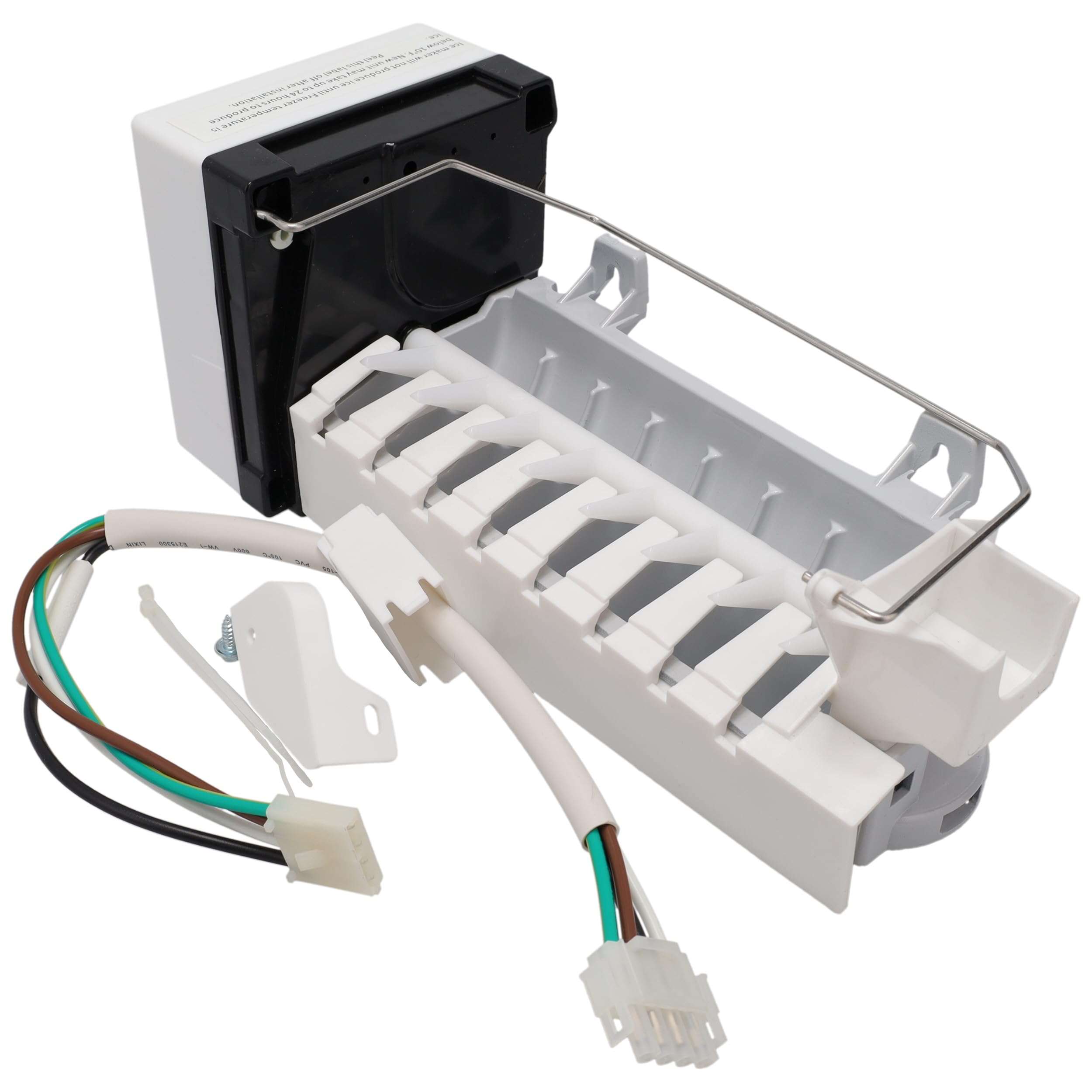 Replacement Refrigerator Ice Maker Assembly - Compatible with 1198681 & 240352407 - Perfect for Kitchen Appliance Repair & Home Maintenance