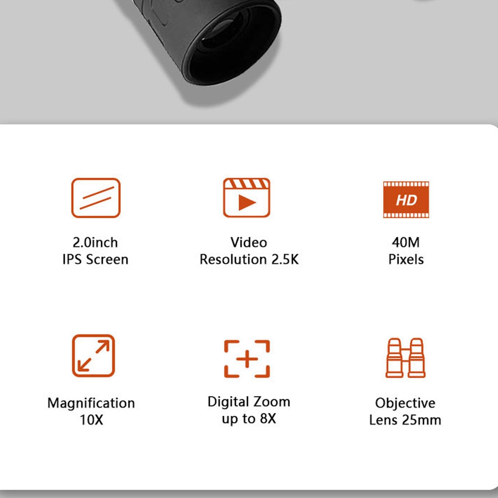 **Digital Binoculars Camera with 2.0