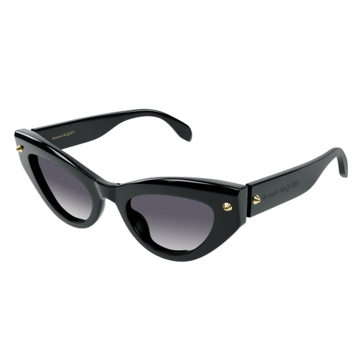 Alexander McQueen AM0407S Designer Sunglasses for Women & Men - UV Protection, Luxury Fashion Eyewear for Outdoor, Travel & Daily Wear