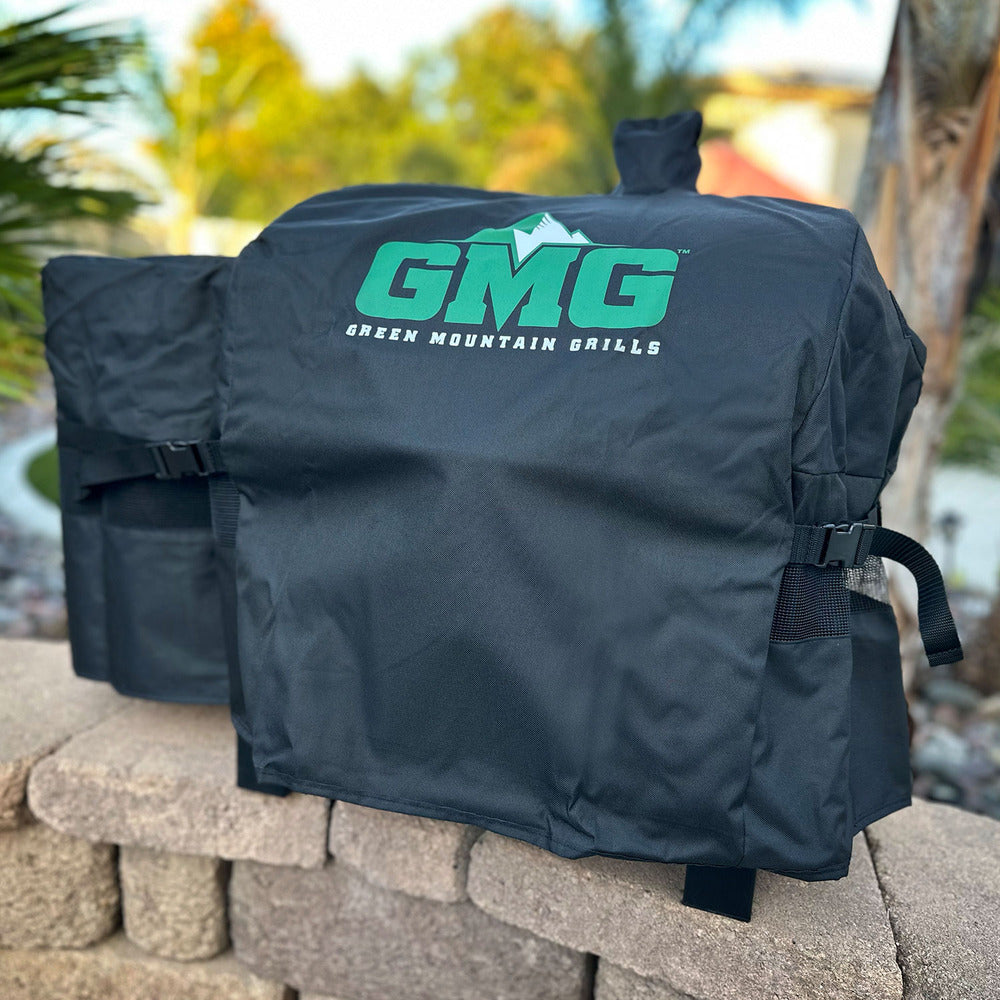 Green Mountain Grills Waterproof Grill Cover for Ledge, Peak & Trek Pellet Grills | Heavy-Duty UV Protection | Perfect for Outdoor BBQ, Camping & Backyard Cooking