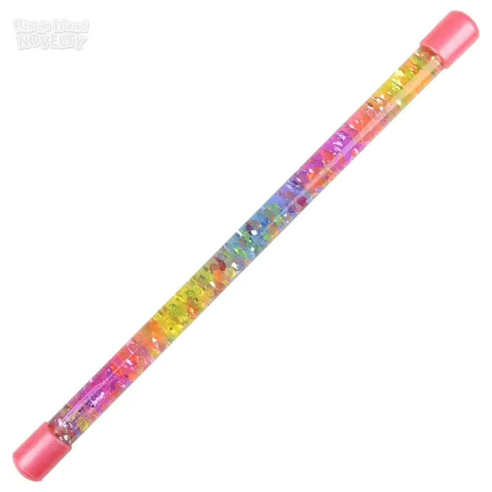 12 Pack Glitter Water Baton Toys for Kids - Fun Light Up Party Favors, Pool & Outdoor Play, Birthday Gifts, Summer Activities