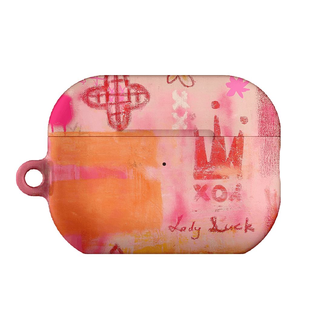 Stylish Lady Luck AirPods Pro Case - Protective Cover for Apple AirPods Pro (2nd/1st Gen) - Perfect for Travel, Work & Everyday Use