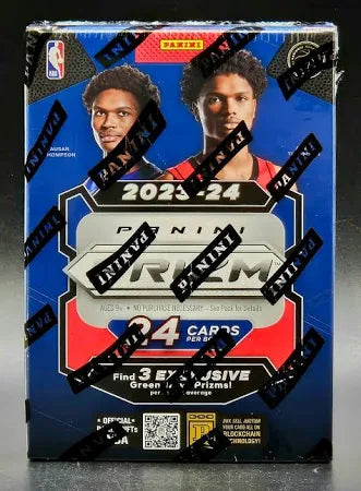 2023-2024 Panini Prizm Basketball Hobby Blaster Box - NBA Trading Cards Collection for Collectors & Fans - Perfect for Gifts, Investments, and Game Nights
