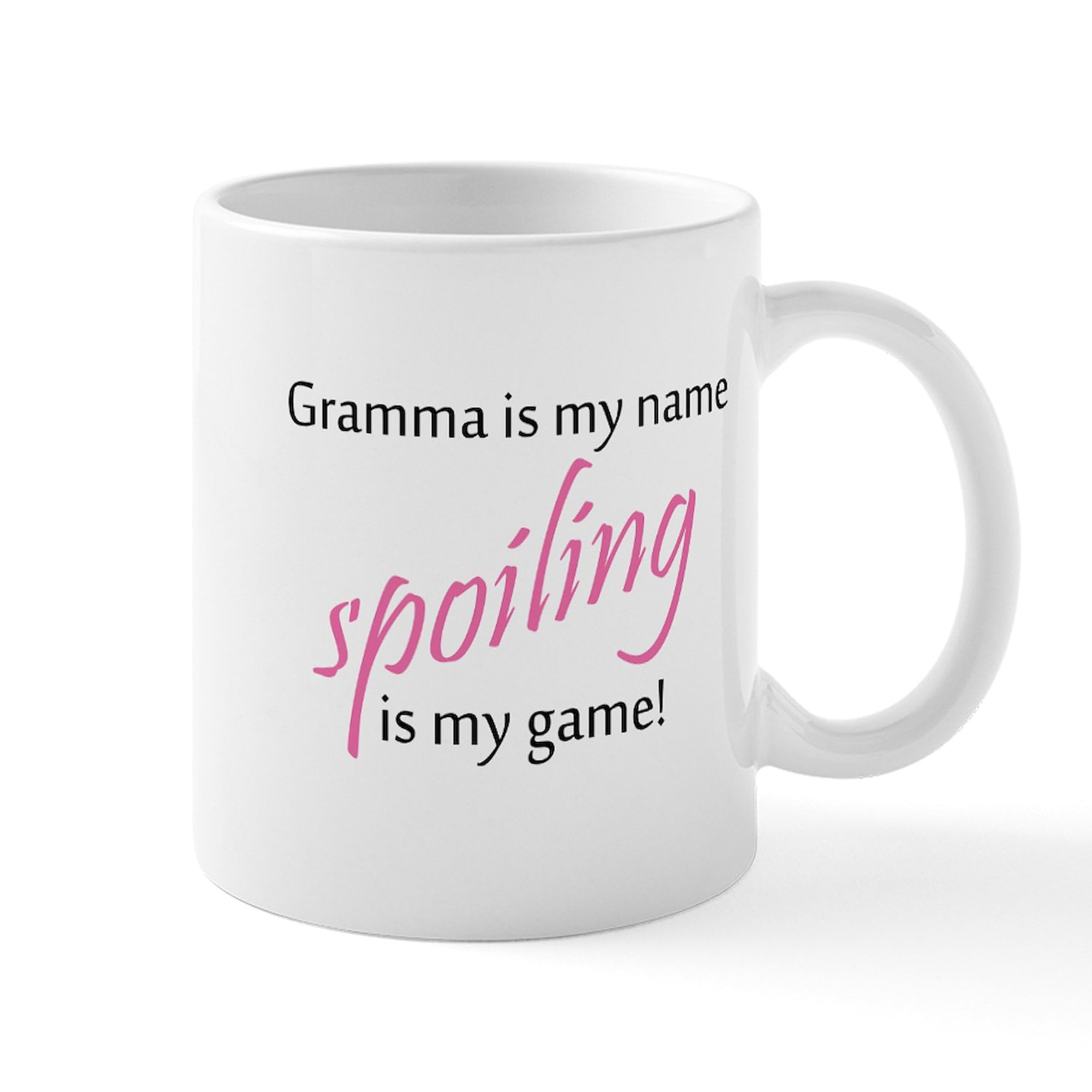Gramma Pink Ceramic Coffee Mug 11 oz (325 ml) - Perfect for Tea, Hot Chocolate & Gifts - Ideal for Grandmothers, Mothers Day & Family Gatherings