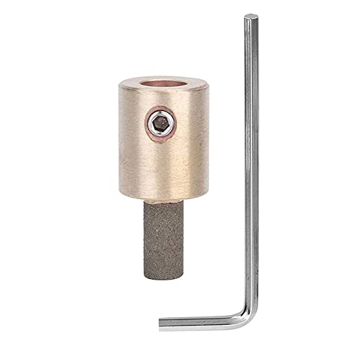 Diamond Grinding Bit for Ceramic & Glass - MCB14 Mini Portable Abrasive Tool with Inland Diamond for Stone Edge Grinding (Golden) - Perfect for DIY Crafts, Jewelry Making & Home Renovations