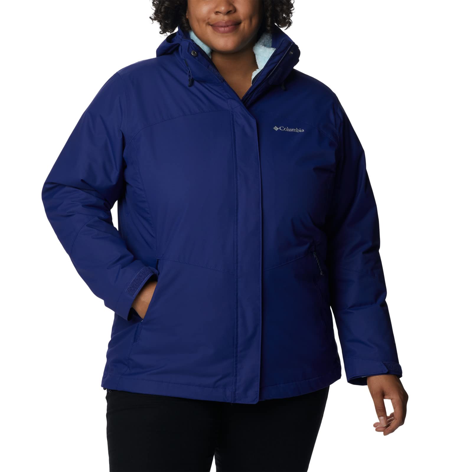 Columbia Women's Bugaboo II Fleece Interchange Jacket - Waterproof, Windproof & Breathable Winter Jacket for Hiking, Skiing & Outdoor Adventures