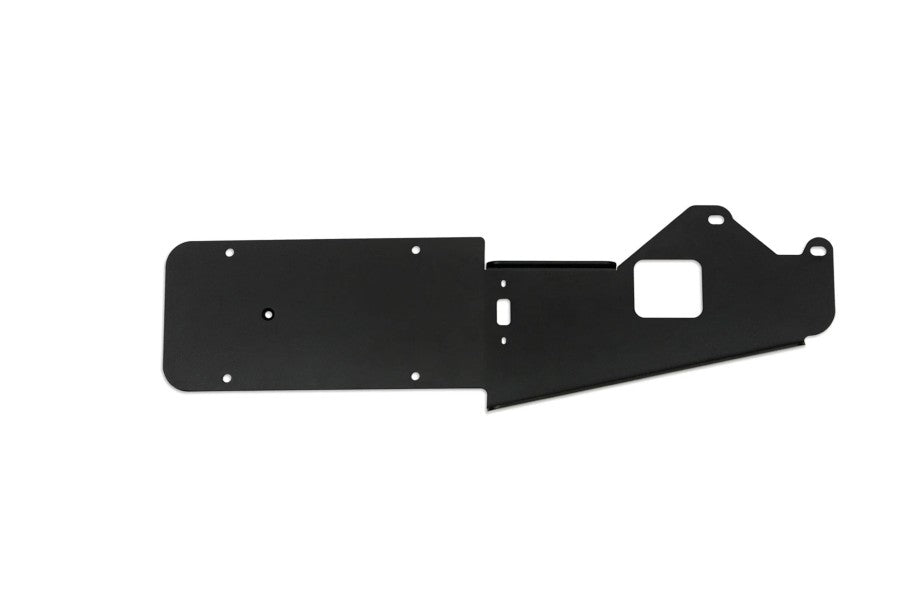 2021-2024 Ford Bronco DV8 Rear License Plate Relocation Bracket Kit - Heavy Duty Stainless Steel Off-Road Accessory for Jeep Wrangler & Gladiator - Perfect for Trail Riding & Custom Builds