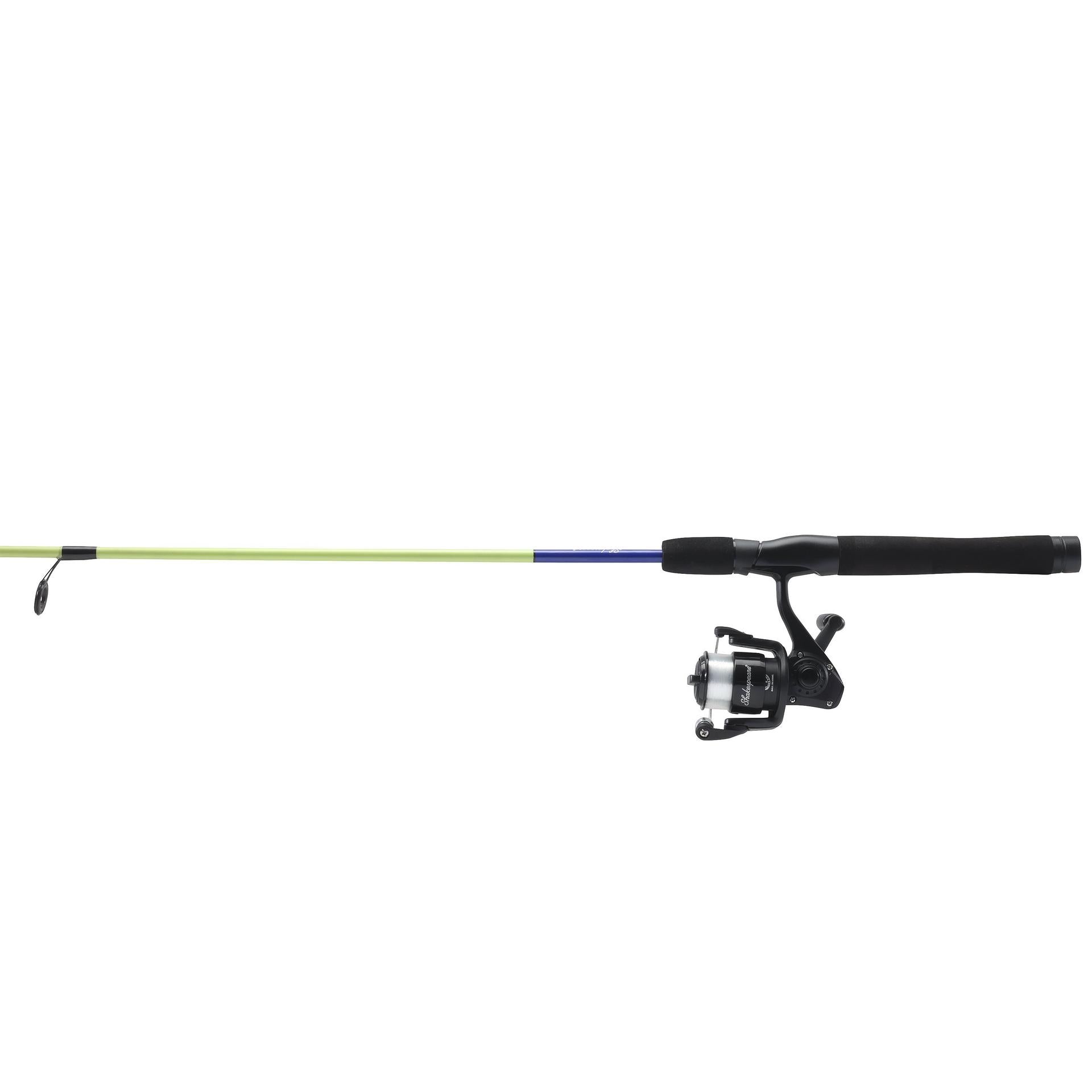 Catch More Fish® Lake Pond Spinning Fishing Rod - Lightweight Yellow Spinning Rod for Freshwater Fishing | Perfect for Bass, Trout, and Panfish Angling in Lakes & Ponds