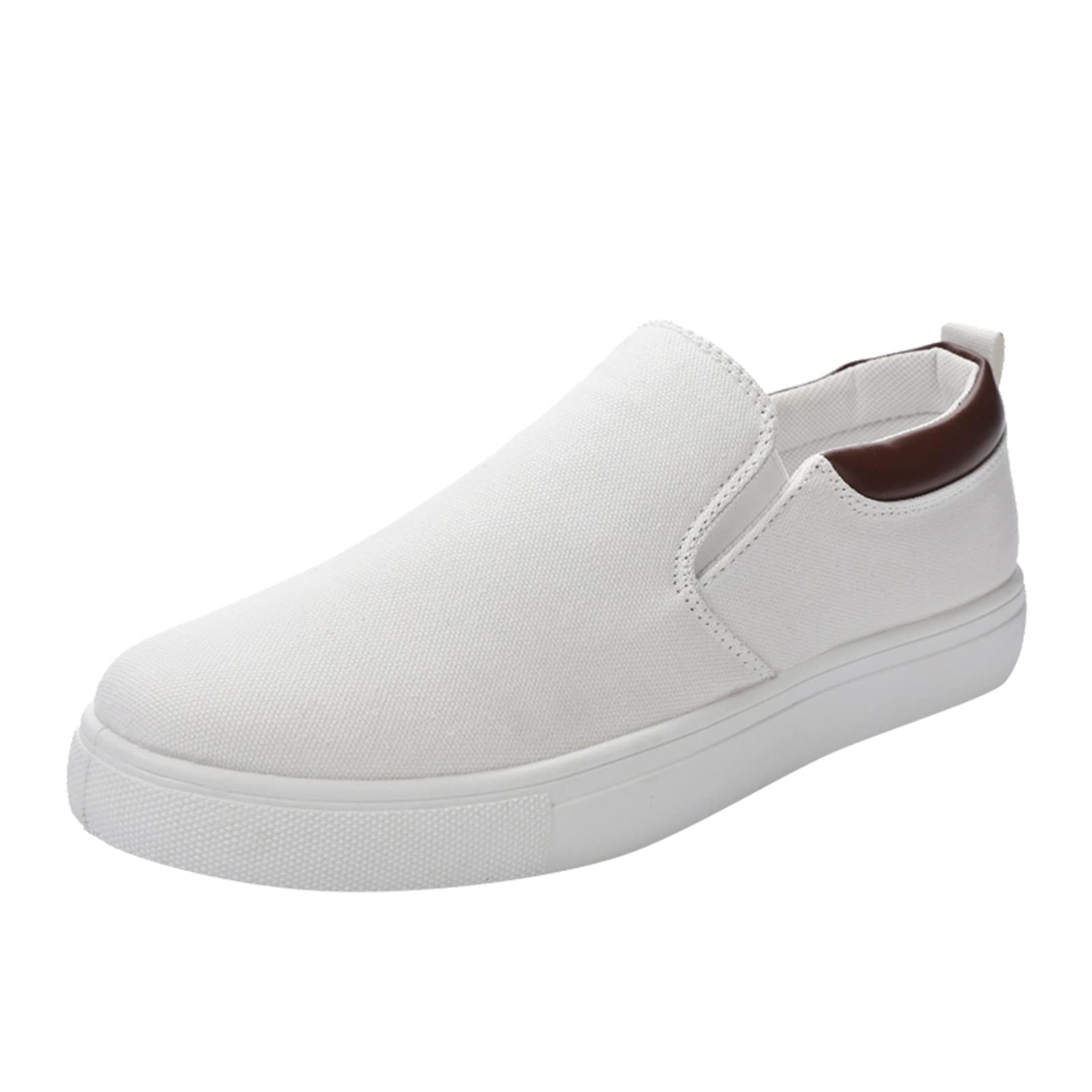 Mackneog Men's Slip-On Walking Shoes - Lightweight Running & Work Shoes for Men - Comfortable Sports Sneakers for Tennis, Jogging & Casual Wear - Perfect for Gym, Office & Daily Activities