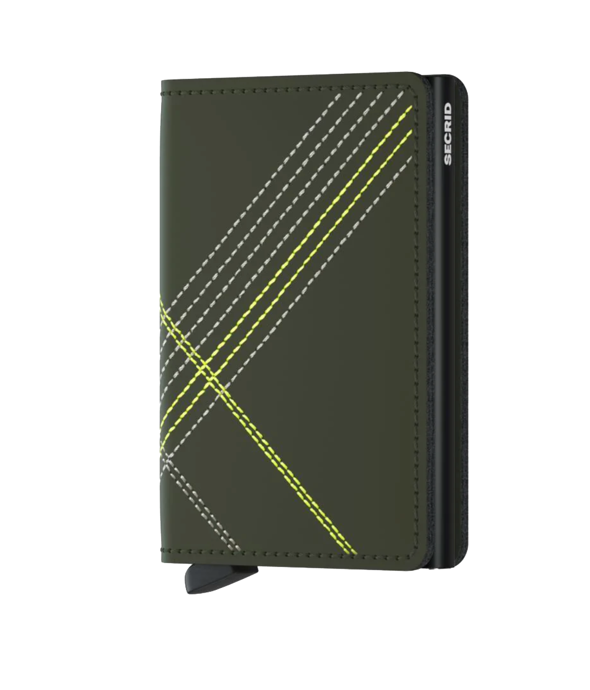 SECRID RFID Mini Wallet with Stitch Design - Slim & Secure Card Holder for Travel, Business & Everyday Use