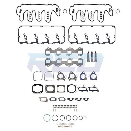 Fel Pro 6.6L Duramax 2011-2016 LML Cylinder Head Set Without Head Gaskets - Perfect for Diesel Engine Repair & Performance Upgrades