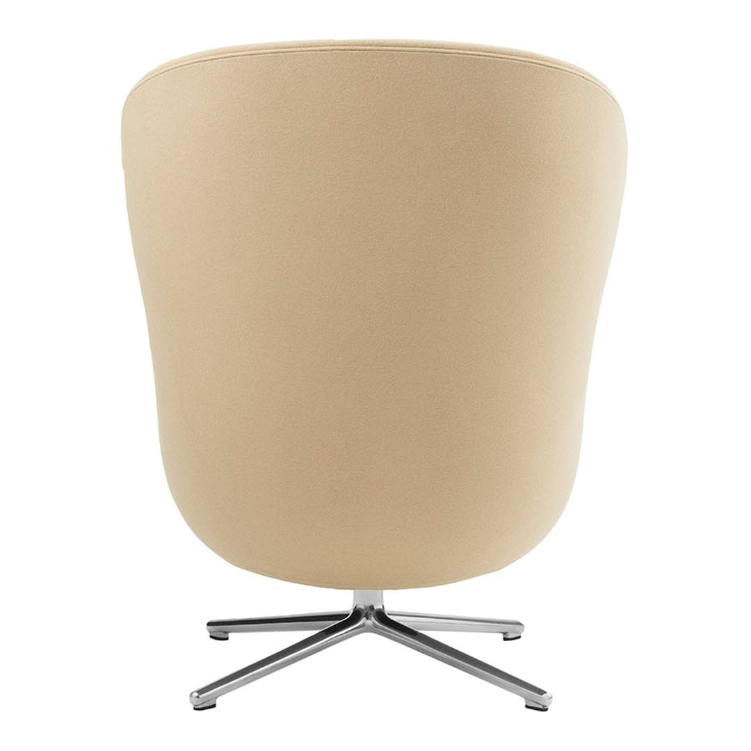 Premium Hyg Lounge Chair with 360° Swivel Base - Modern Accent Chair for Living Room, Bedroom or Office - Ergonomic Comfort for Relaxing & Reading