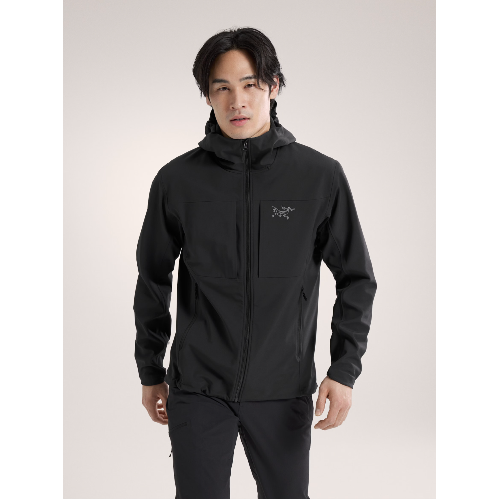 Arc'teryx Men's Gamma MX Hoody - Lightweight Softshell Jacket for Hiking & Outdoor Activities - Windproof & Breathable for All-Season Wear