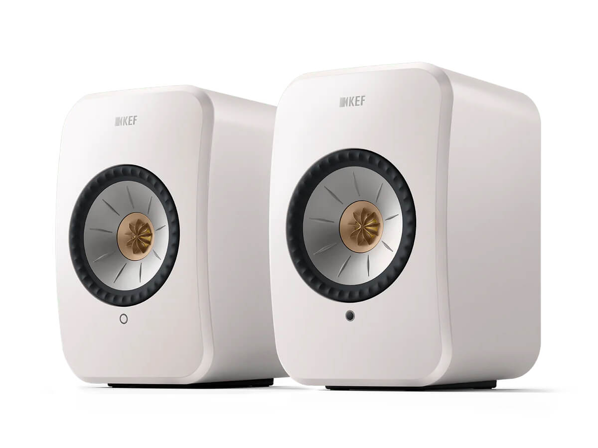 KEF LSX II Wireless Hi-Fi Speaker Pair - Premium Bookshelf Speakers for Home Audio, Streaming & Gaming - Compact High-Fidelity Sound System for Living Room, Office & Studio