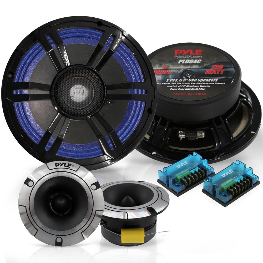 Premium Car Audio Speaker Component Kit - High-Quality Sound System for Cars, Trucks & SUVs | Perfect for Upgrading Vehicle Audio & Enhancing Music Experience