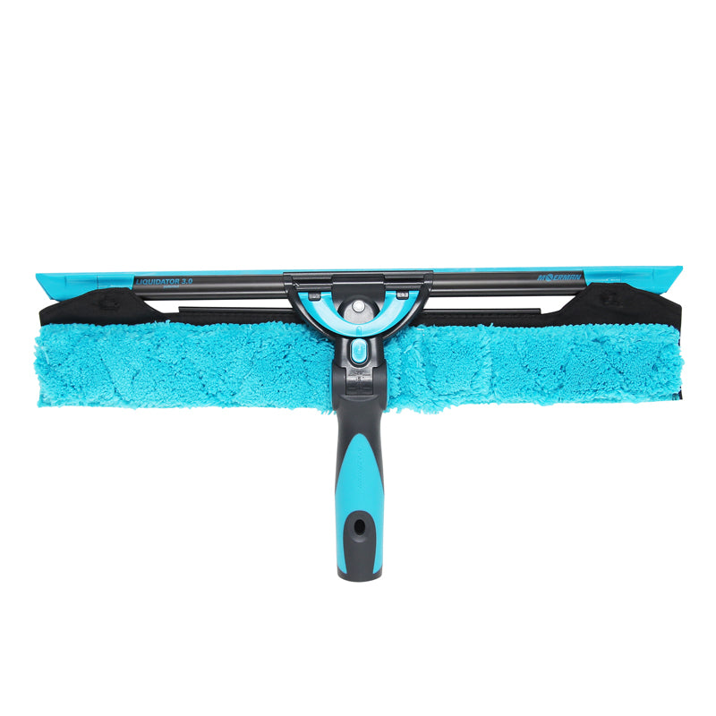 Moerman F*LIQ Liquidator 3.0 & Excelerator 2.0 Window Cleaning Squeegee Combo Kit - Professional Glass Cleaning Tools for Home, Office, and Commercial Use
