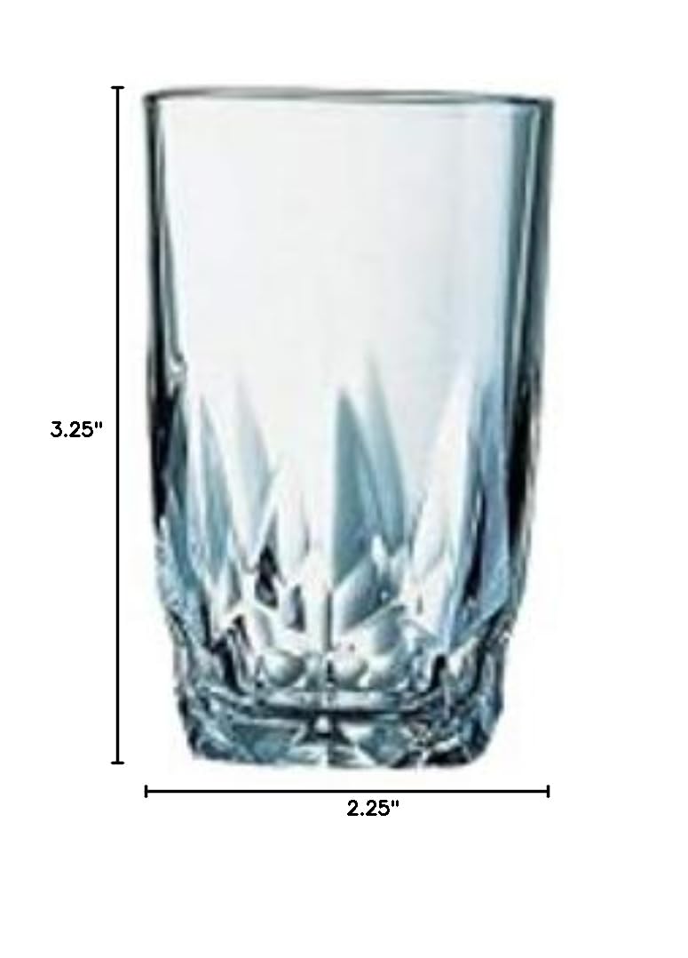 Arcoroc 53664 Artic 6 Oz. Juice Glasses - Set of 48 for Restaurants, Bars & Catering | Durable Glassware for Smoothies, Cocktails & Beverage Service