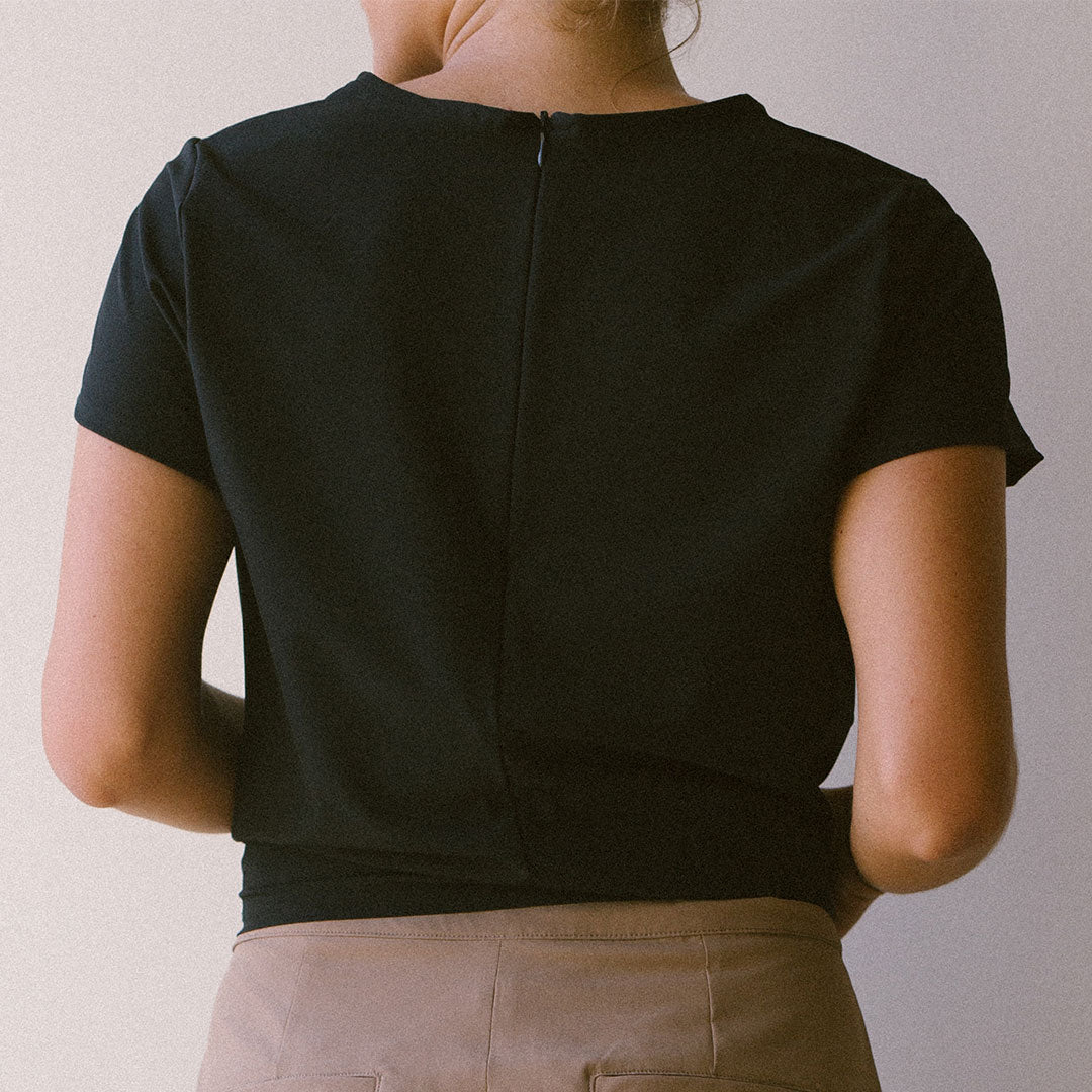 Stylish Front Tie Blouse for Women - Trendy Wrap Top for Casual & Office Wear - Perfect for Summer Outfits & Layering