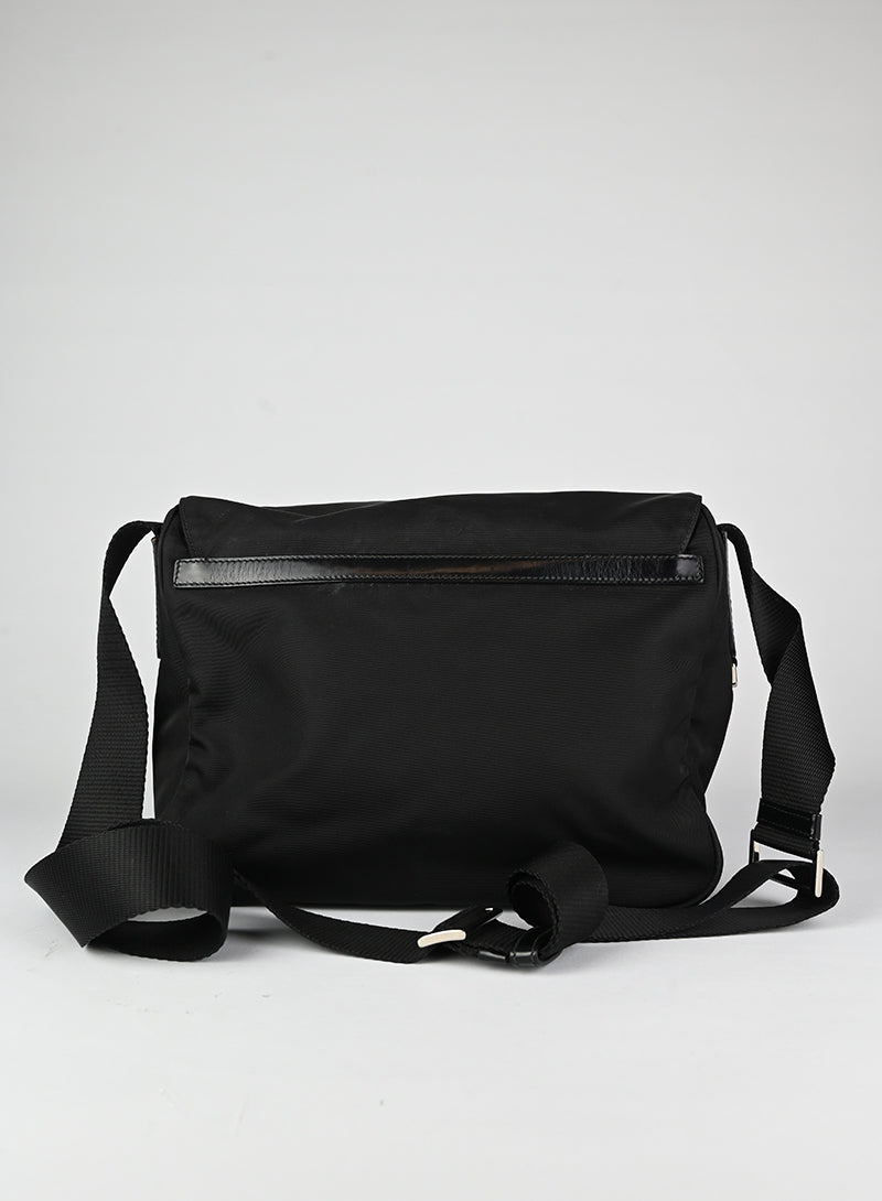 Prada Black Nylon Shoulder Bag for Women - Stylish & Durable Office Work Tote for Business & Travel