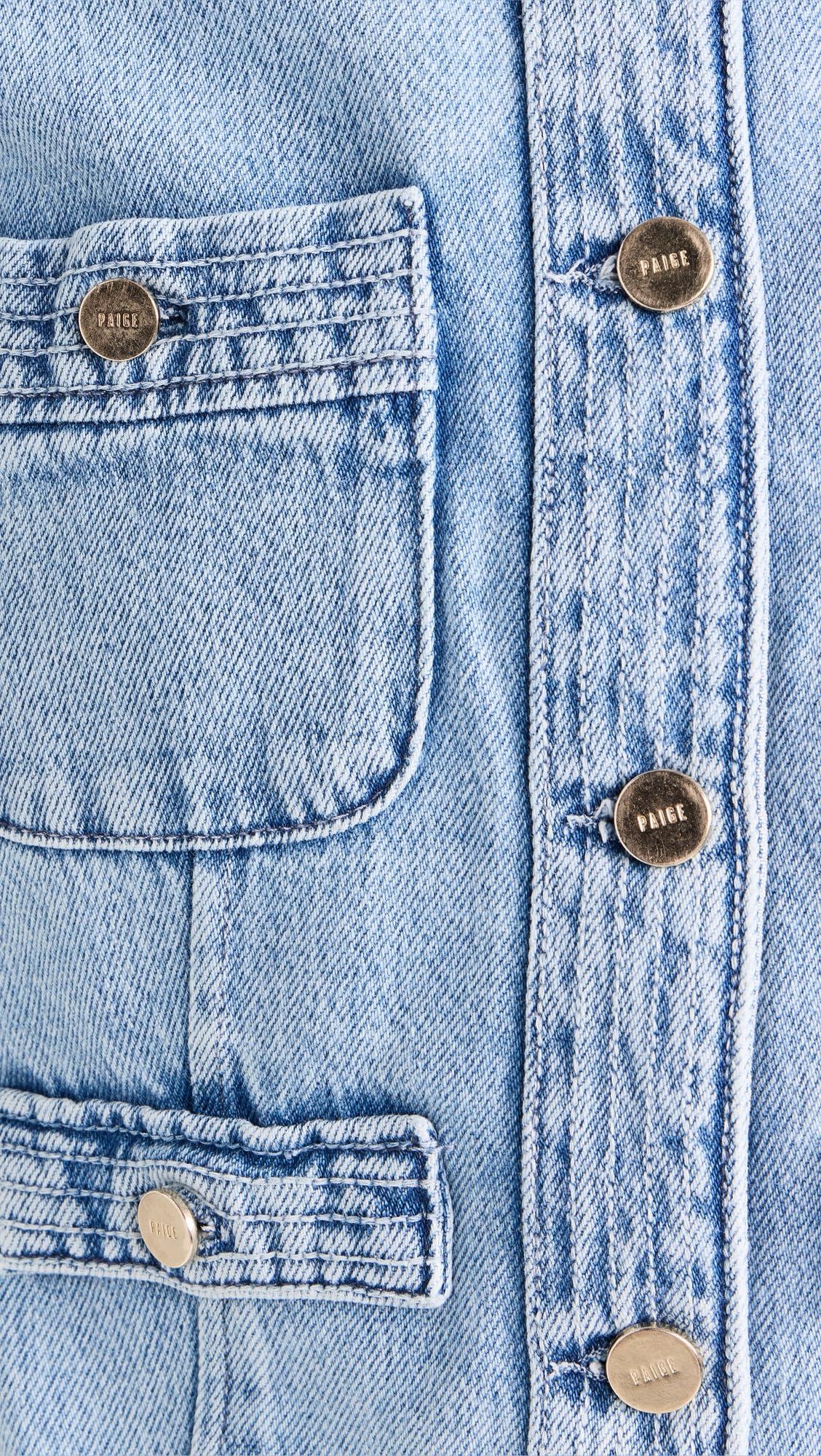 PAIGE Women's Kiya Jacket - Lightweight Denim Jacket for Women, Stretch Comfort Fit, Casual & Layering Essential - Perfect for Spring, Fall & Everyday Wear