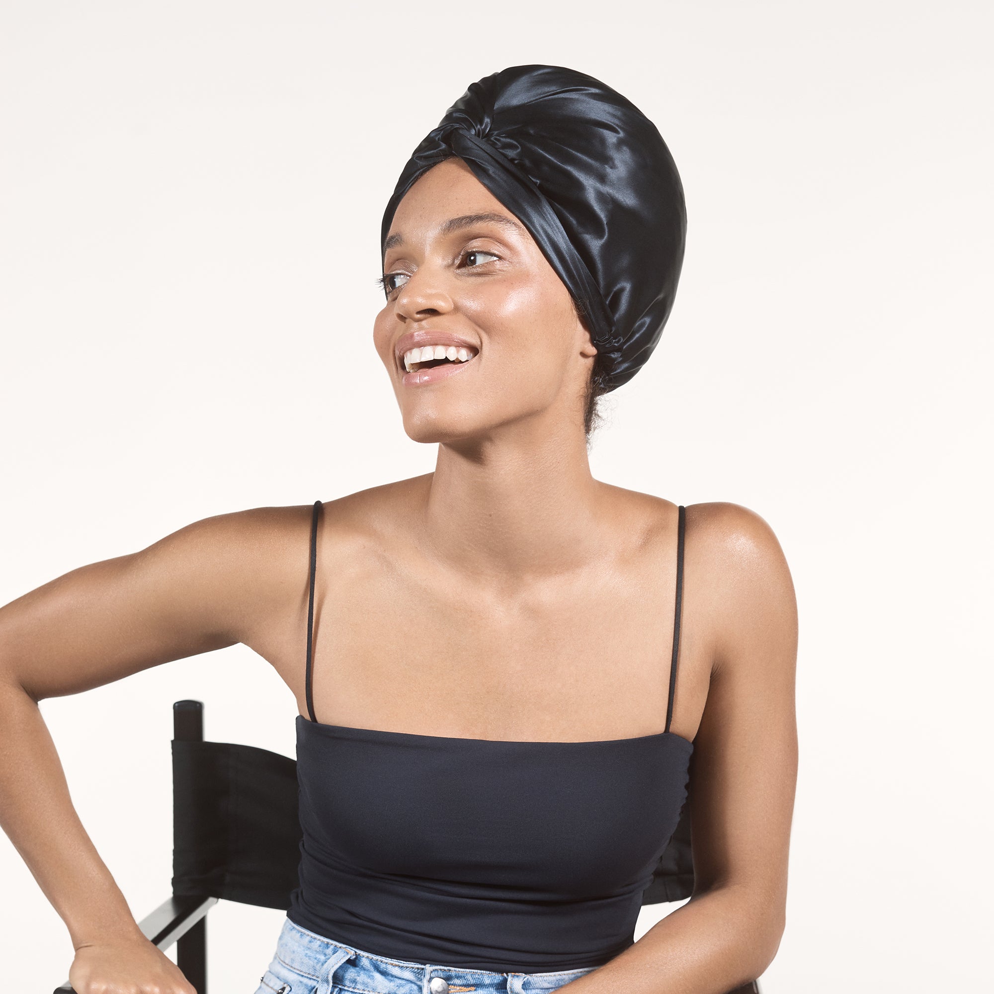 Slip Pure Silk Turban for Women - Soft & Luxurious Hair Wrap for Sleeping, Travel & Styling - Best for Curly Hair & Natural Hair Care