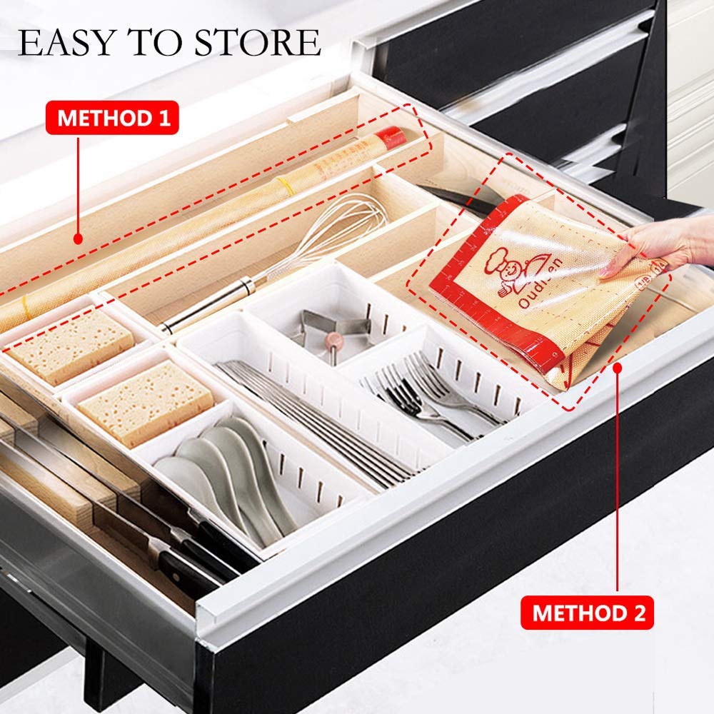Non-Stick Silicone Baking Mat with Measurements - Extra Large Pastry Mat for Rolling Dough, Kneading Bread & Baking - Heat Resistant & Non-Slip Surface (Perfect for Cookies, Pies, Pizza & Pastry Making)