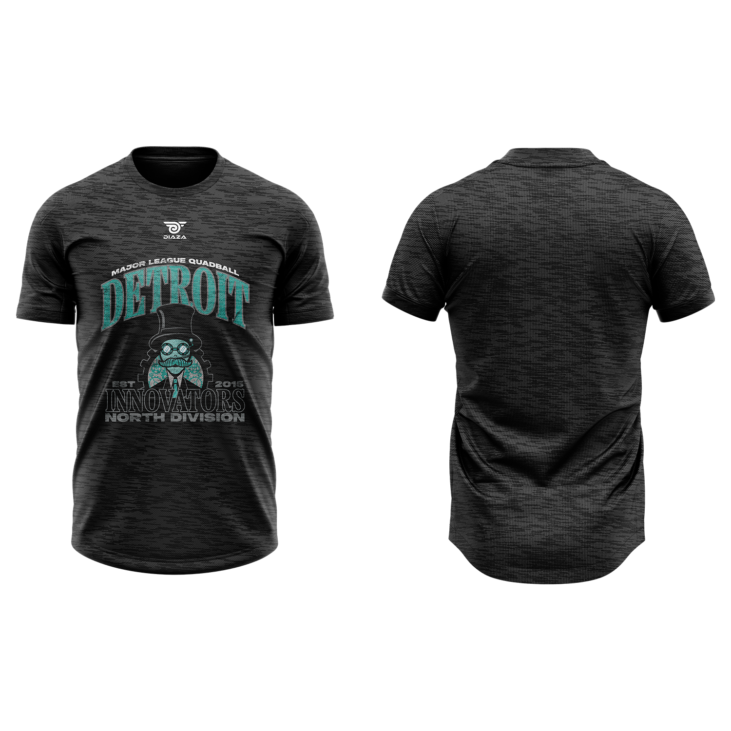 Detroit Innovators Vintage Jersey Black - Retro Basketball Shirt for Men & Women - Perfect for Game Day, Sports Events & Casual Wear