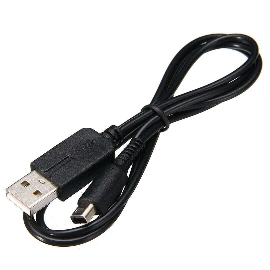 Borlai Fast USB Charger Cable for Nintendo 2DS 3DS 3DSXL DSi DSiXL XL - High Speed Power Charging Cord with Durable Plug - Perfect for Gaming On The Go & Home Console Charging