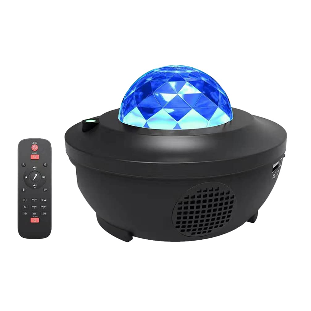 Amosfun Star Projector Night Light with Bluetooth Music Player - LED Galaxy Projector with Remote Control for Bedroom, Kids Room & Home Theater | Perfect for Relaxation, Sleep Aid & Romantic Ambiance