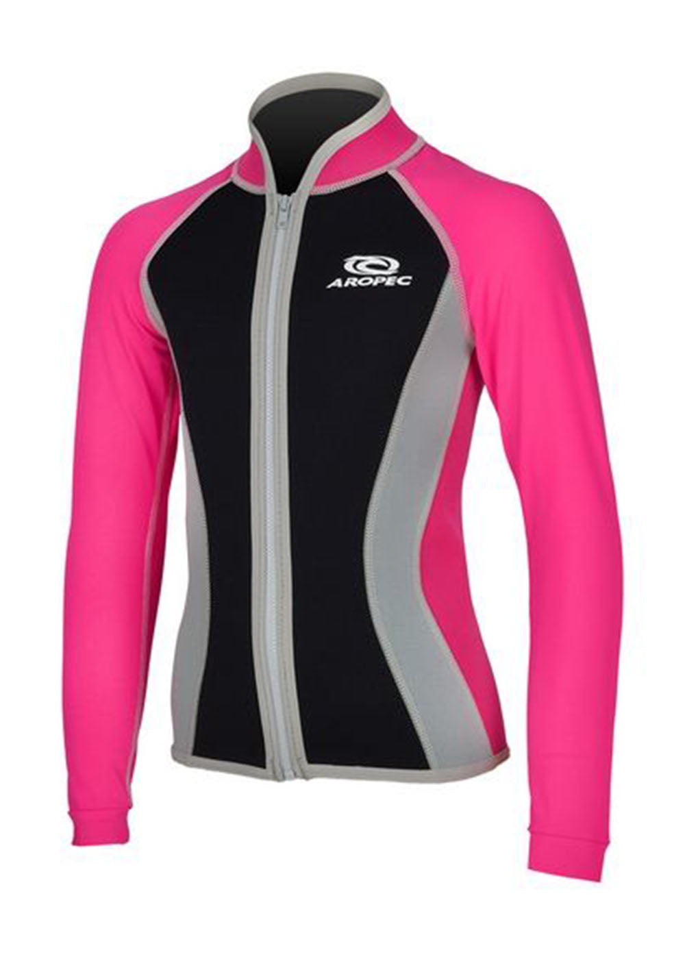 Aropec Youth 1.5mm Neoprene Wetsuit Jacket for Kids - Warm & Flexible Lycra Surfing Jacket for Swimming, Diving & Water Sports