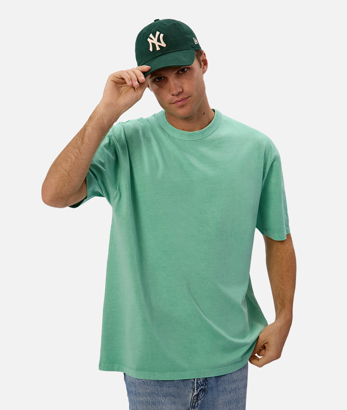 The Del Sur Tee - Soft Cotton T-Shirt for Men & Women | Spearmint Green | Casual Wear, Travel & Everyday Comfort