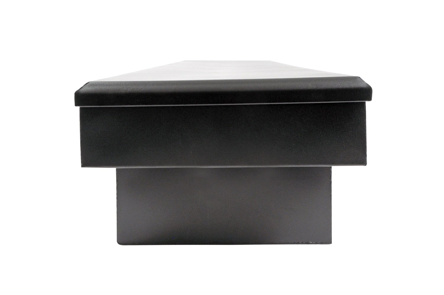 Dee Zee 8170SB Black Steel Single Lid Tool Box - Heavy Duty Storage for Tools, Equipment & Automotive Supplies | Perfect for Trucks, Workshops & DIY Projects