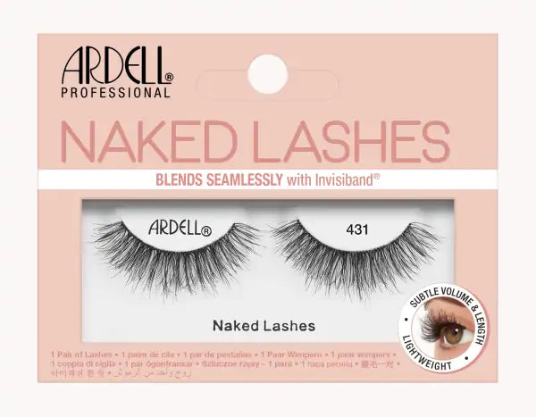 Ardell Strip Lashes 431 - Natural Looking False Eyelashes for Everyday Wear | Lightweight & Comfortable | Perfect for Work, Date Night & Special Occasions