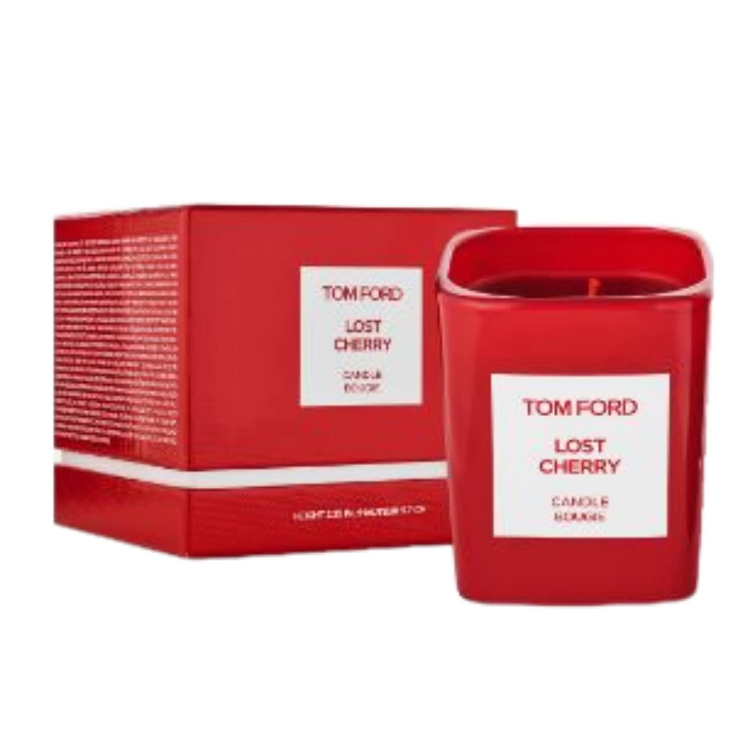 Tom Ford Lost Cherry Luxury Scented Candle - 2.25 Inch Height for Home Decor, Romantic Ambiance & Gift Giving