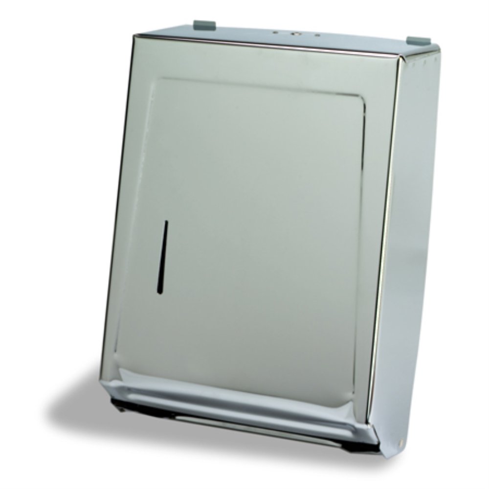 Continental 991C Chrome Paper Towel Holder & Dispenser - Stainless Steel Bathroom & Kitchen Organizer for Home or Office Use
