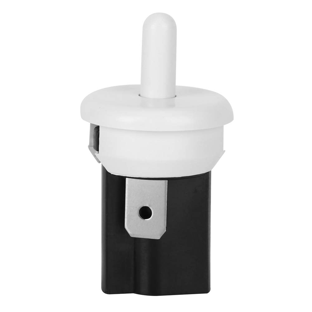 Shanrya Refrigerator Light Switch - Push Button ON/OFF Metal Switch with IP65 Waterproof Rating for Kitchen Appliances & Commercial Freezers