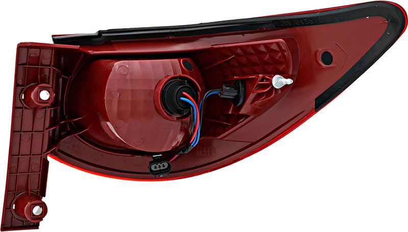 Chevrolet Chevy Traverse Tail Lights Lamps Set - Compatible with 2009 2010 2011 2012 Models - Driver & Passenger Side Replacement - Enhance Safety & Style for Night Driving