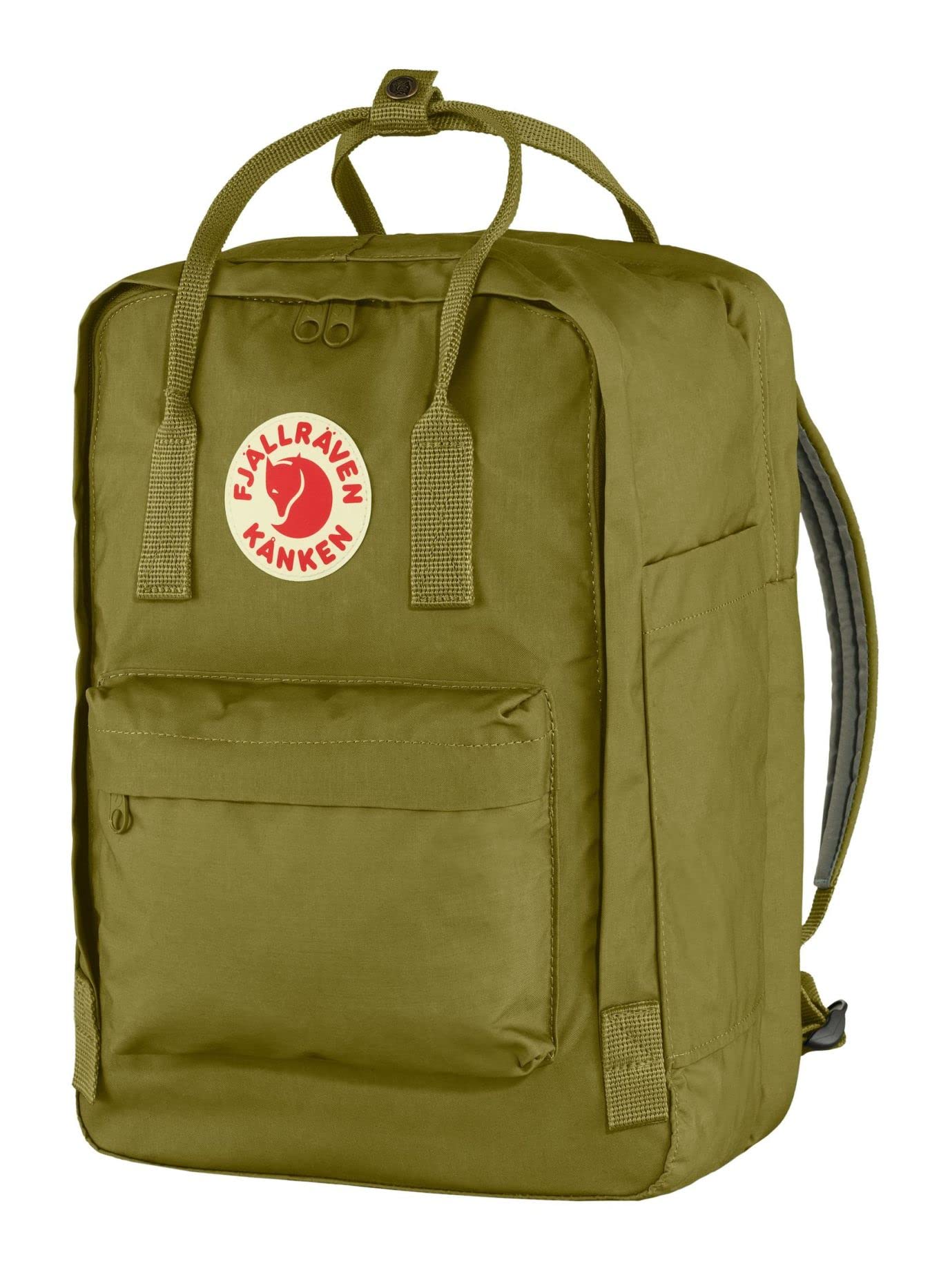 Fjallraven Kanken Laptop Backpack 15 Inch - Lightweight Waterproof Daypack for School, Work & Travel - Foliage Green Outdoor Hiking Bag for Men & Women
