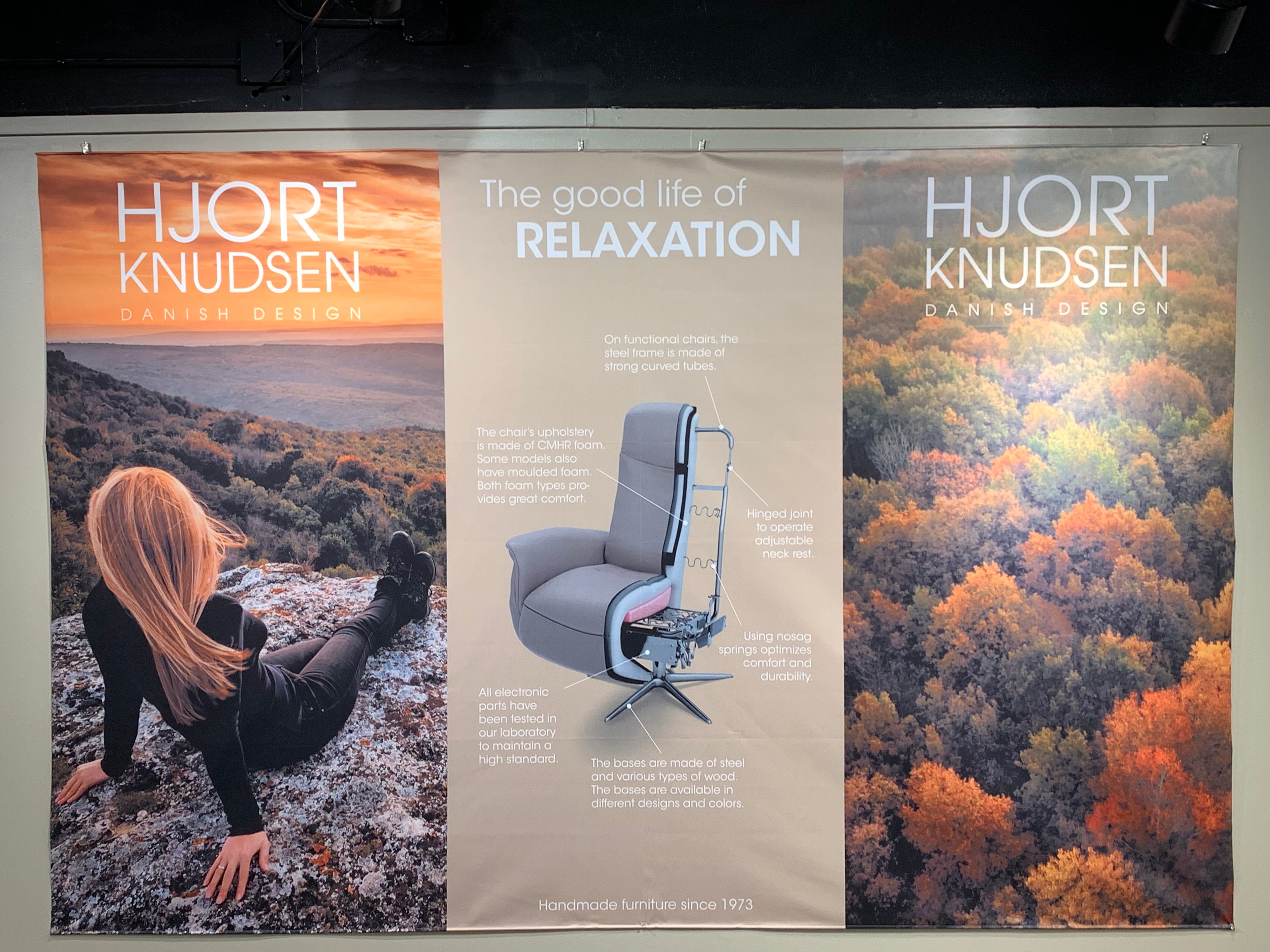 Hjort Knudsen 8007 Superior Swivel Recliner Chair - 360 Degree Rotating Ergonomic Lounge Chair with Padded Armrests for Living Room, Bedroom & Home Theater Comfort