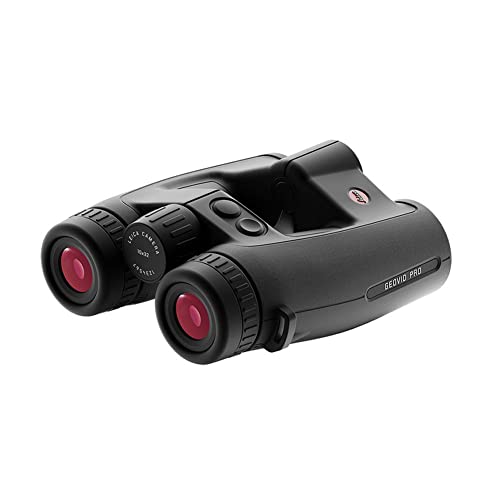 Leica 10x32 Geovid Pro HD-B Rangefinder Binoculars - High Precision Hunting & Golf Laser Range Finder for Outdoor Sports & Wildlife Observation