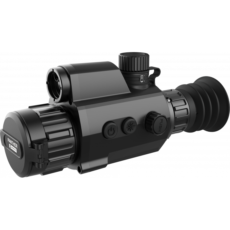 HIKMICRO Panther V2 PH35L 2.0 384x288 Thermal Imaging Scope with Laser Range Finder (LRF) - Perfect for Hunting, Wildlife Observation, and Night Vision Security