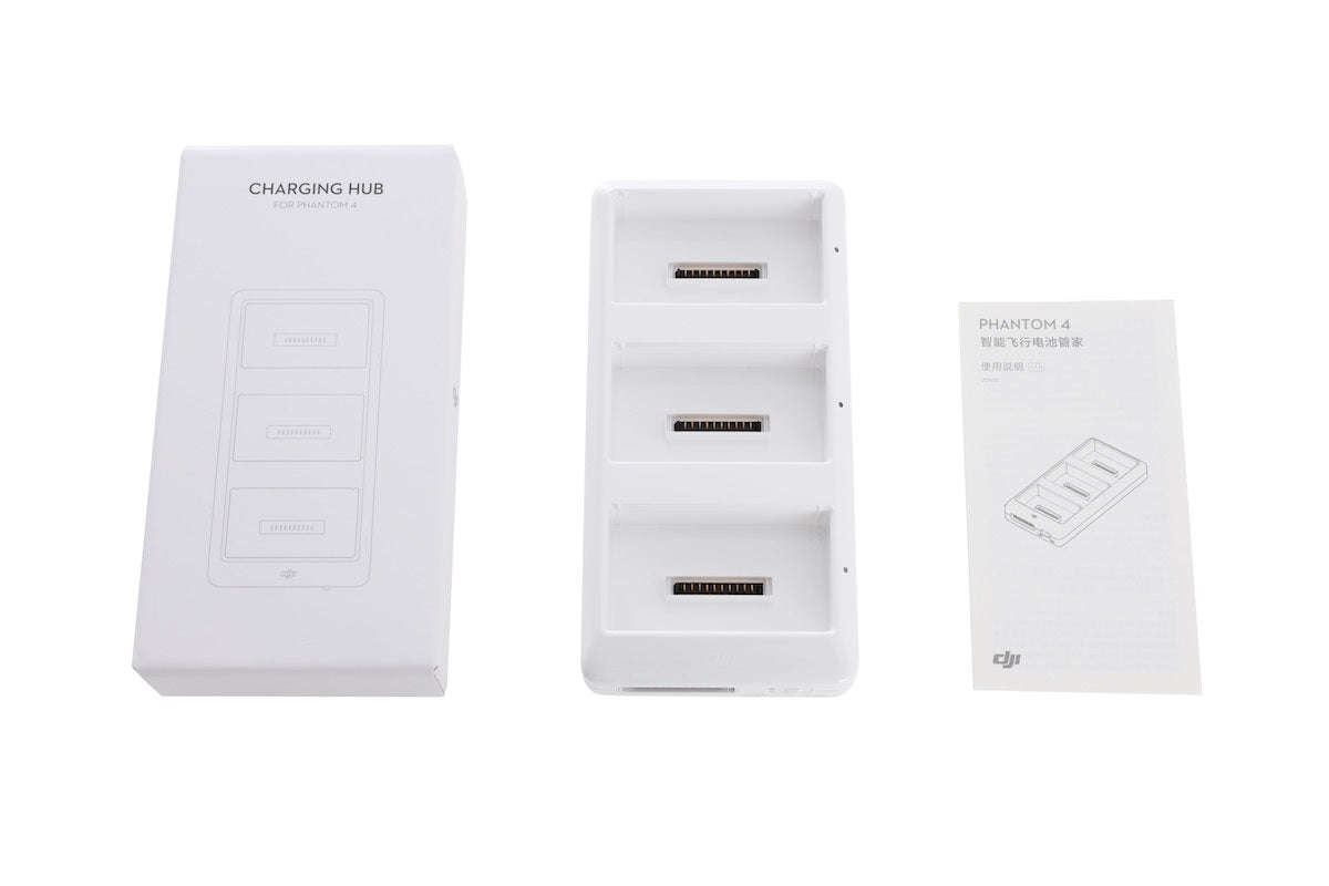 DJI Phantom 4 Battery Charging Hub (Part 8) - Fast Multi-Battery Charger for Drone Accessories - Perfect for Aerial Photography & Professional Drone Operations