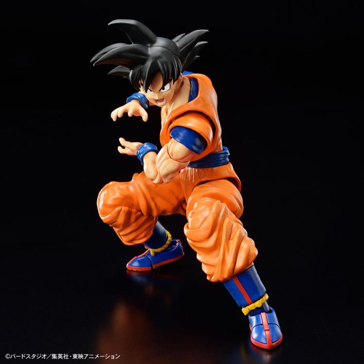 Figure Rise Standard Dragon Ball Z Son Goku New Spec Version Action Figure Model Kit - Perfect for Anime Collectors & DBZ Fans Display or DIY Building Fun