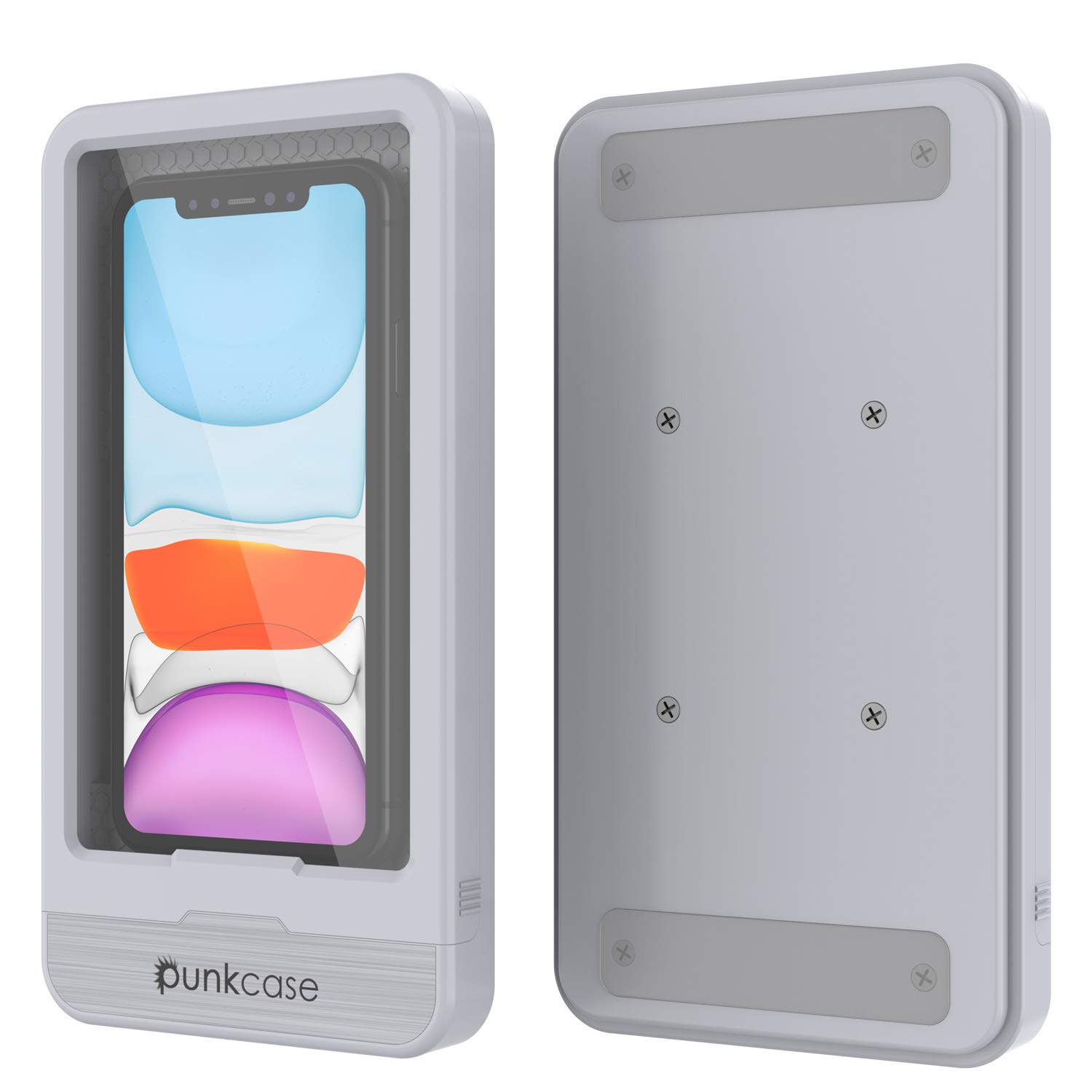 **PunkCase Universal Waterproof Shower Phone Holder - Full Touch Screen Control for All Phones Up to 6.7