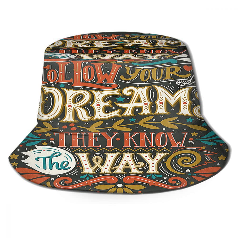 **HOSNYE Women's Exotic Tropical Birds Bucket Hat - UPF 50+ Sun Protection, Lightweight & Packable Unisex Beach Hat for Fishing, Travel, and Outdoor Activities**    *Use Cases: Perfect for beach vacations, fishing trips, summer festivals, and outdoor adventures while keeping you stylish and protected from the sun.*